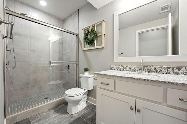 16486 S Chalet Dr, Olathe, KS 66062 - full bath featuring vanity and a stall shower