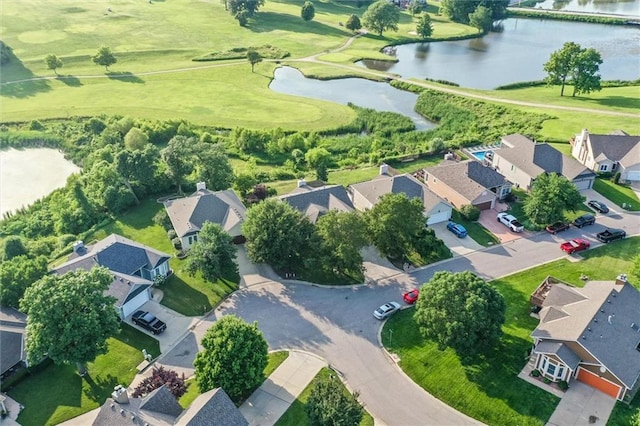 12546 Augusta Dr, Kansas City, KS 66109 - aerial view of property and surrounding area featuring a nearby body of water, nearby suburban area, and a local golf course