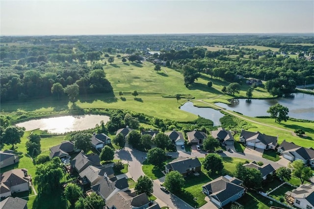 12546 Augusta Dr, Kansas City, KS 66109 - aerial overview of property's location featuring a nearby body of water and nearby suburban area