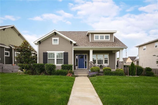 3225 SW Longview Rd, Lees Summit, MO 64081 - view of front of house featuring roof with shingles and covered porch