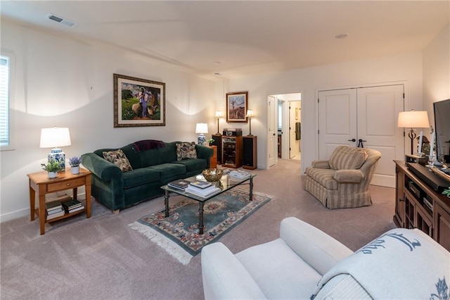 1301 NE 123rd St, Kansas City, MO 64165 - living room with light colored carpet and baseboards