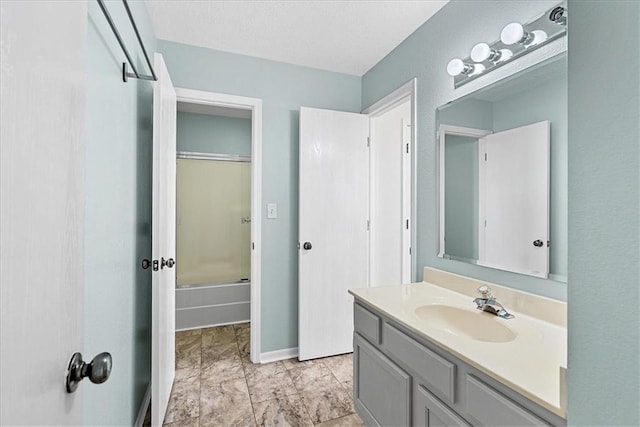 5626 NW Moonlight Meadow Ct, Lees Summit, MO 64064 - full bath with vanity and enclosed tub / shower combo