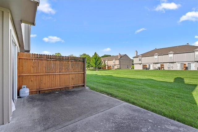 5626 NW Moonlight Meadow Ct, Lees Summit, MO 64064 - view of yard featuring a patio and a residential view