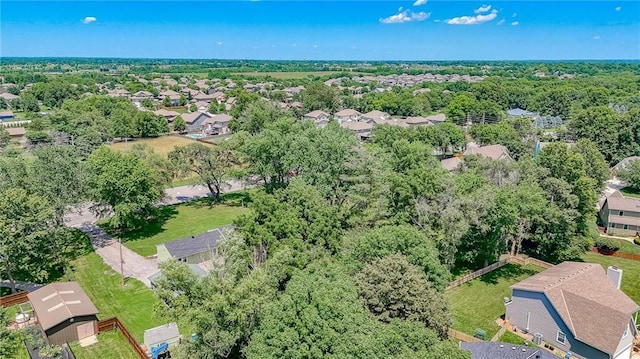 2633 E Langsford Rd, Lees Summit, MO 64063 - aerial view of residential area