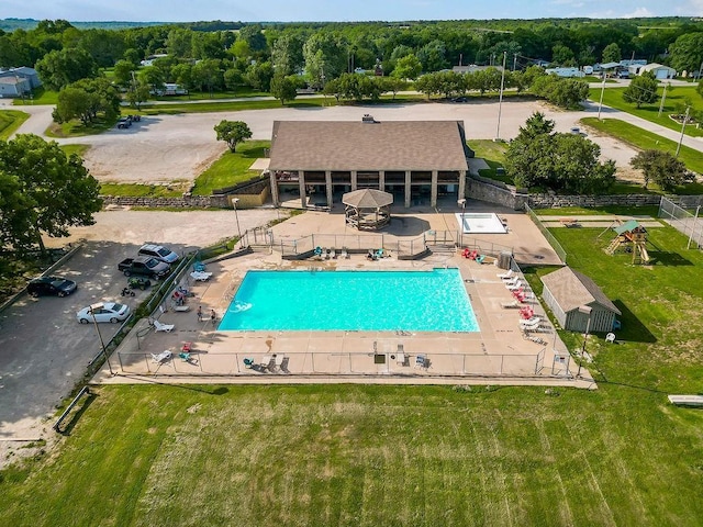 81 Enchanted Ln, Linn Valley, KS 66040 - view of community pool