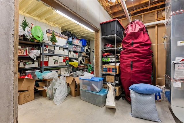 4915 NW Canyon Ct, Lees Summit, MO 64064 - storage room featuring heating unit