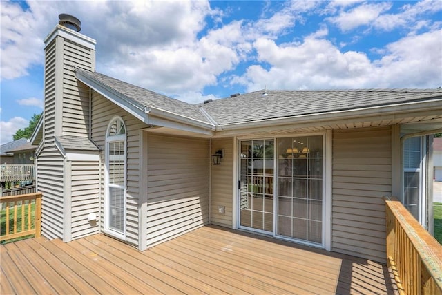 1733 NE Ridgeview Dr, Lees Summit, MO 64086 - view of deck