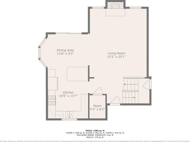1733 NE Ridgeview Dr, Lees Summit, MO 64086 - view of property floor plan