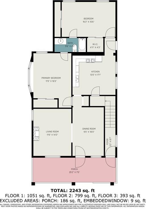 330 Wabash Ave, Kansas City, MO 64124 - view of property floor plan