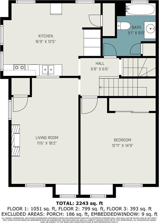 330 Wabash Ave, Kansas City, MO 64124 - view of room layout