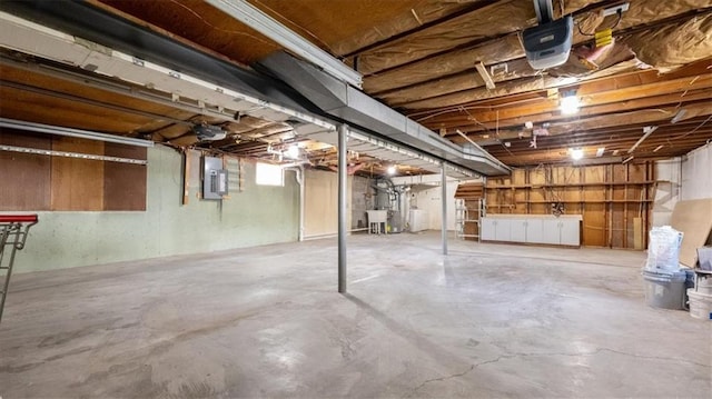 11400 E 62nd Ter, Raytown, MO 64133 - unfinished basement with electric panel and washing machine and dryer