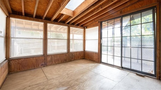 11400 E 62nd Ter, Raytown, MO 64133 - unfurnished sunroom featuring wood walls