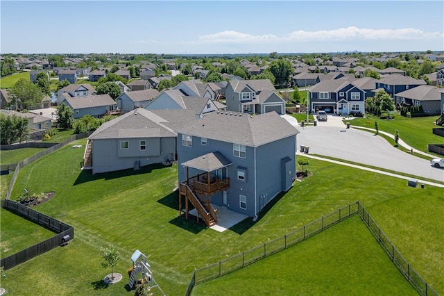8604 NE 103rd St, Kansas City, MO 64157 - aerial perspective of suburban area