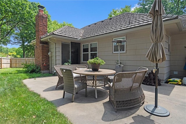 101 W 116th St, Kansas City, MO 64114 - view of patio / terrace with outdoor dining space