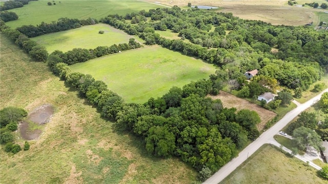 35365 Block Rd, Paola, KS 66071 - aerial view of property and surrounding area featuring rural landscape