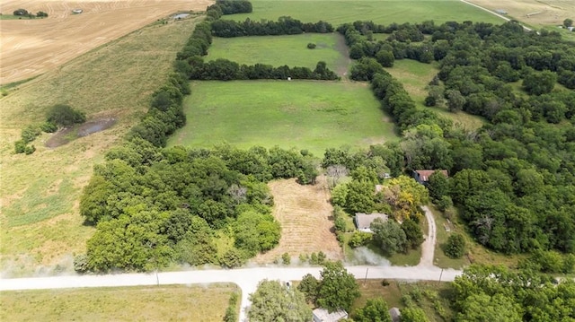 35365 Block Rd, Paola, KS 66071 - aerial view of property's location featuring rural landscape