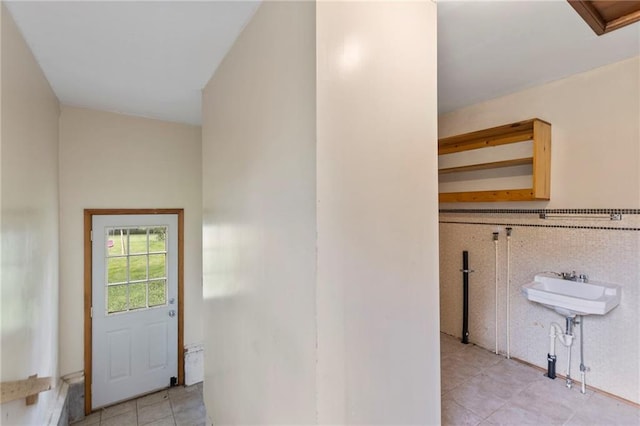 35365 Block Rd, Paola, KS 66071 - doorway featuring light tile patterned flooring