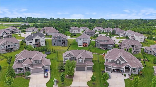 24631 W 126th St, Olathe, KS 66061 - aerial perspective of suburban area