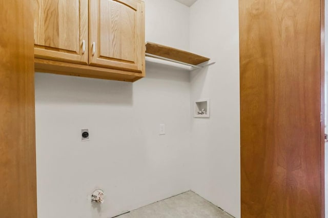 321 W Mockingbird St, Gardner, KS 66030 - washroom featuring hookup for a washing machine, electric dryer hookup, and cabinet space