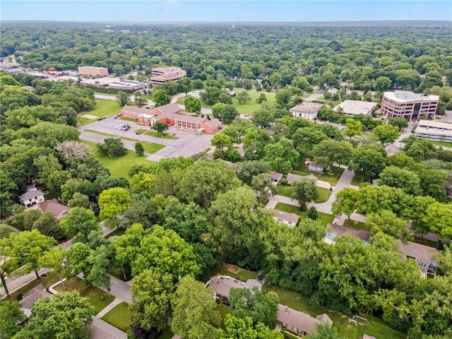 8315 Sagamore Rd, Leawood, KS 66206 - drone / aerial view