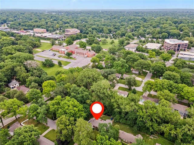 8315 Sagamore Rd, Leawood, KS 66206 - bird's eye view