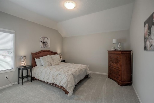 18421 Caenen St, Overland Park, KS 66013 - carpeted bedroom with lofted ceiling and baseboards