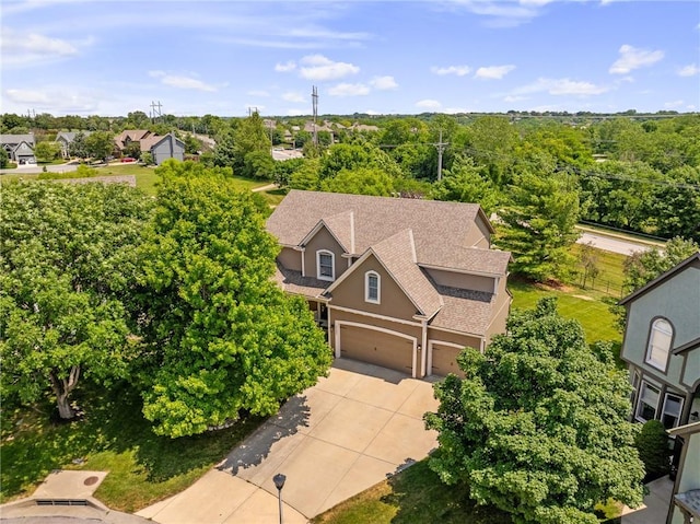21502 W 98th Ter, Lenexa, KS 66220 - drone / aerial view