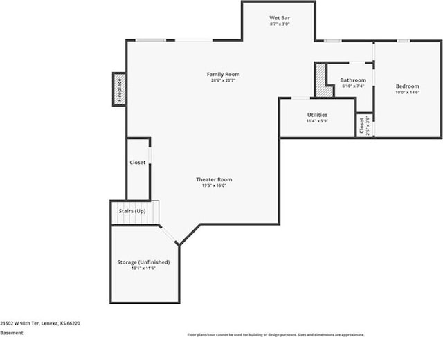 21502 W 98th Ter, Lenexa, KS 66220 - view of home floor plan