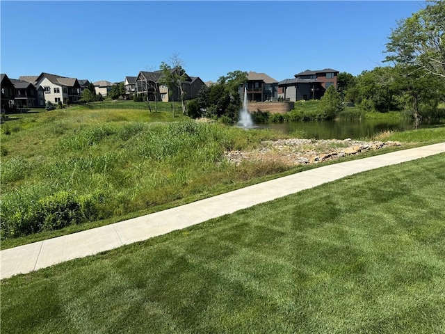 22415 87th Ter, Lenexa, KS 66227 - view of green lawn with a residential view