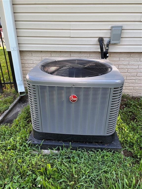 18105 E 18th Ter N, Independence, MO 64058 - exterior view of a central AC unit