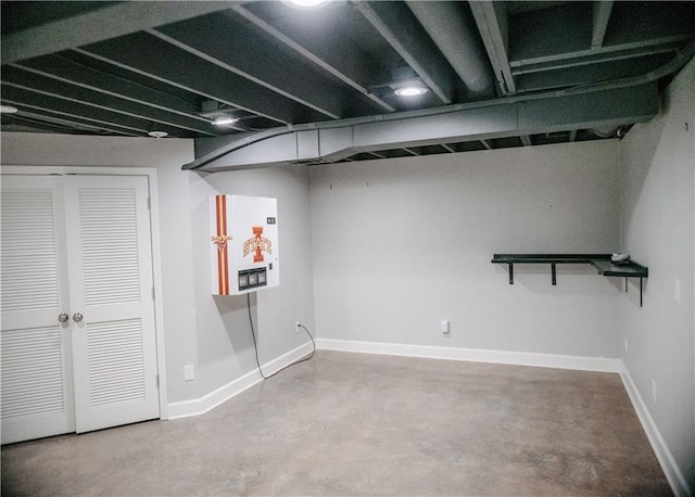 5073 NW Timberline Dr, Riverside, MO 64150 - finished below grade area featuring baseboards
