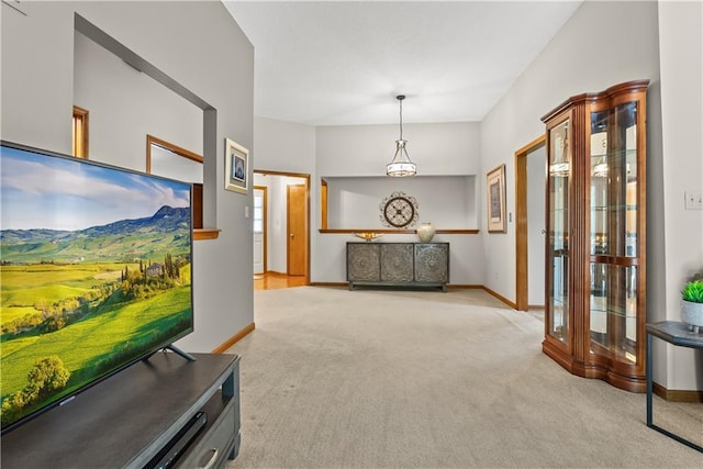 17014 E 45th St S, Independence, MO 64055 - carpeted living room with baseboards