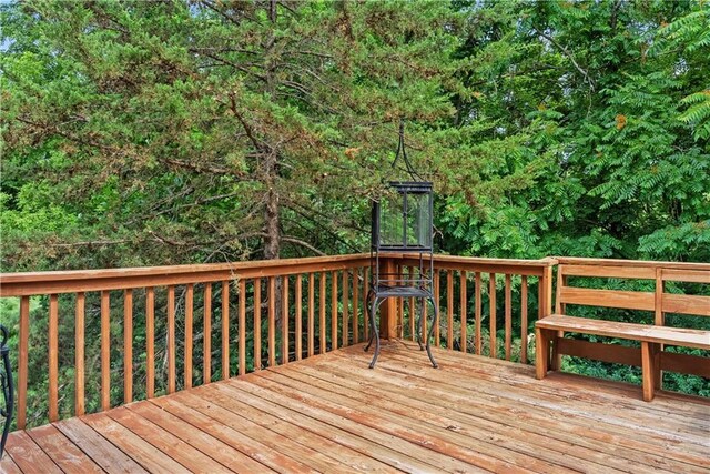 17014 E 45th St S, Independence, MO 64055 - view of deck