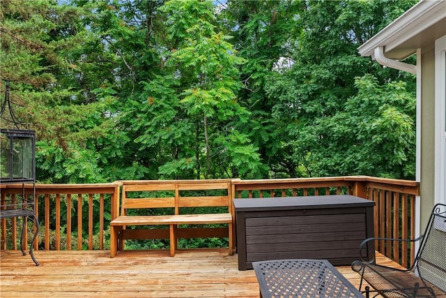 17014 E 45th St S, Independence, MO 64055 - view of wooden deck
