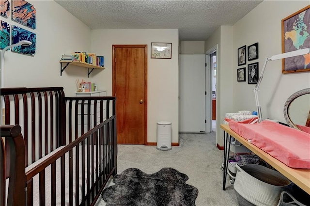 2013 NE Summerfield Ct, Blue Springs, MO 64029 - bedroom with carpet flooring and a textured ceiling