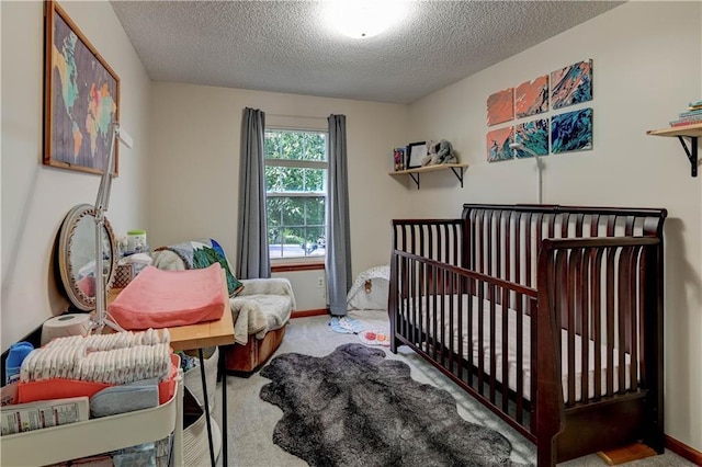 2013 NE Summerfield Ct, Blue Springs, MO 64029 - bedroom featuring carpet floors and a textured ceiling