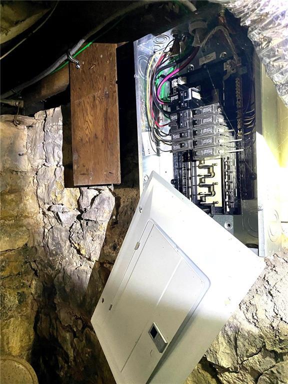 5433 E 29th St, Kansas City, MO 64128 - detailed view of electric panel