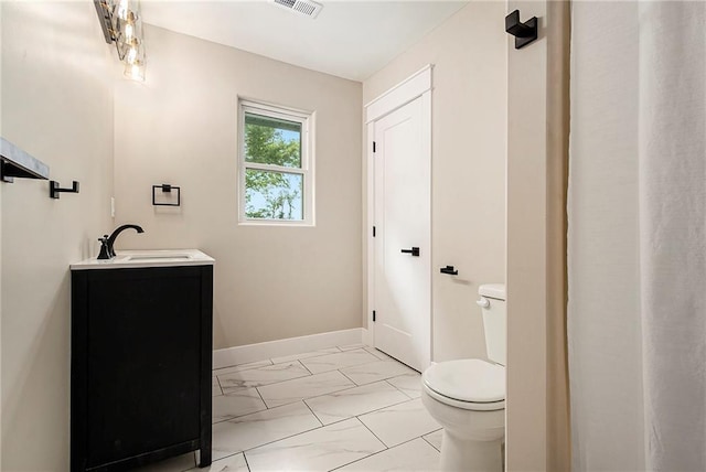 51 SE 208th St, Holt, MO 64048 - bathroom with marble finish floors and vanity