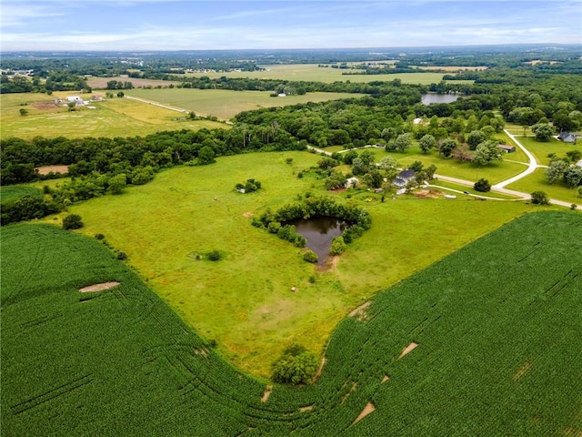 1080 SW 58th Hwy, Holden, MO 64040 - aerial view of sparsely populated area with a nearby body of water