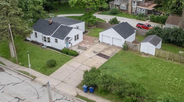 9521 W 60th St, Merriam, KS 66203 - aerial view of property and surrounding area