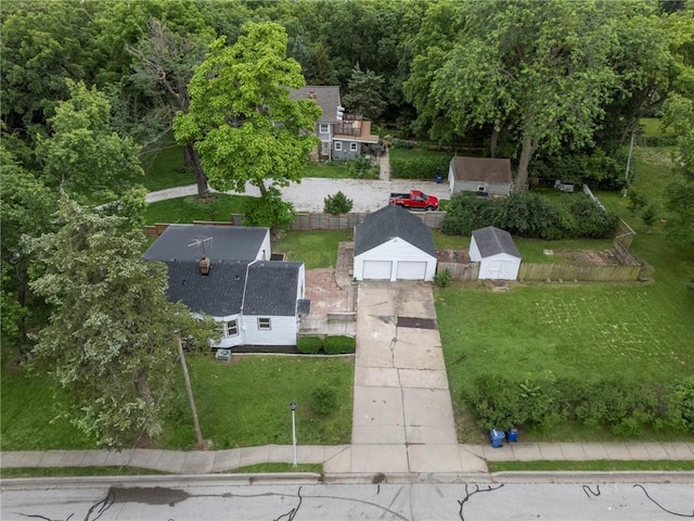 9521 W 60th St, Merriam, KS 66203 - drone / aerial view
