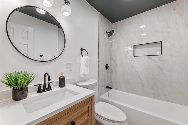 9521 W 60th St, Merriam, KS 66203 - bathroom with vanity and shower / washtub combination