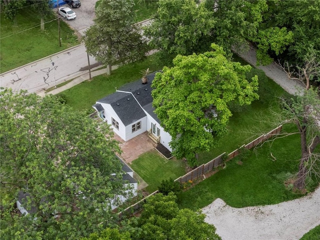 9521 W 60th St, Merriam, KS 66203 - aerial view of property and surrounding area