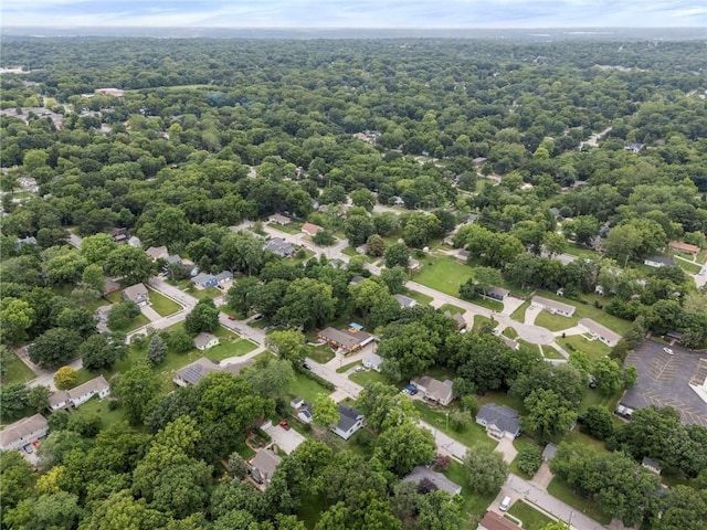 9521 W 60th St, Merriam, KS 66203 - aerial view of a forest