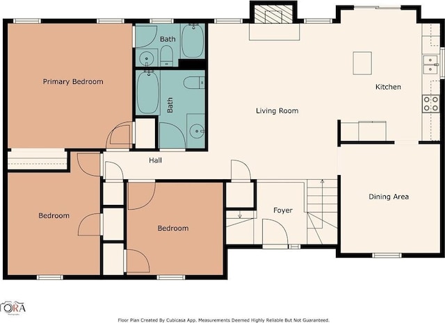 104 N Darrowby Dr, Raymore, MO 64083 - view of floor plan / room layout