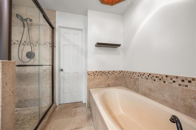 1467 E Orleans Dr, Olathe, KS 66062 - full bath with a bath and a shower stall