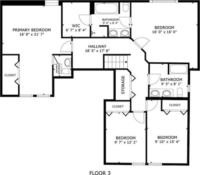 1467 E Orleans Dr, Olathe, KS 66062 - view of room layout