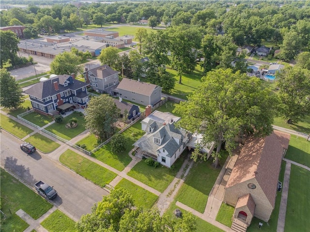 708 Osage St, Neodesha, KS 66757 - aerial overview of property's location featuring nearby suburban area
