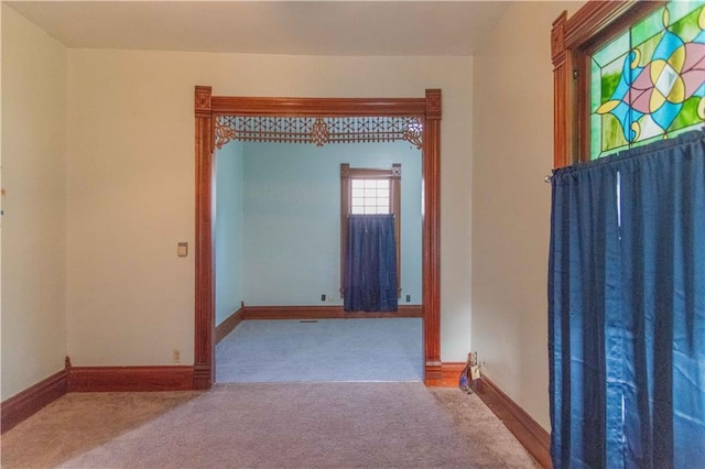 708 Osage St, Neodesha, KS 66757 - corridor with carpet
