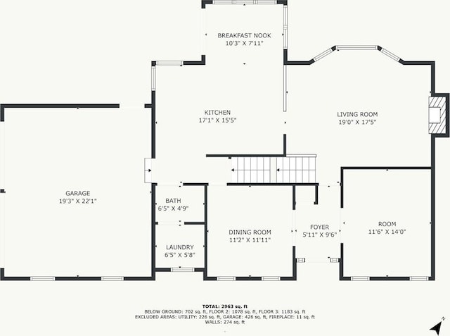 15614 Outlook St, Overland Park, KS 66223 - view of property floor plan
